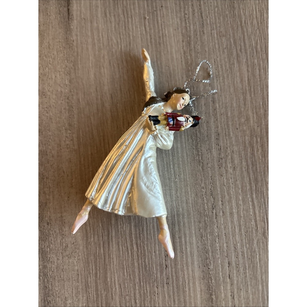 Midwest-CBK Clara Holding a Nutcracker Christmas Ornament Pink Ballet Character